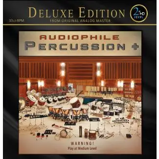 2xHD Audiophile Percussion+ deluxe vinyl - Nye produkter