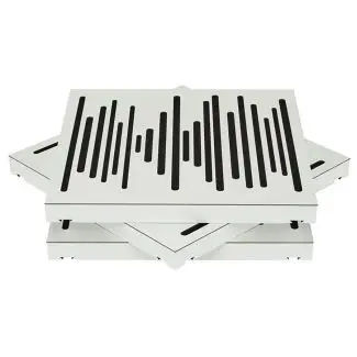 Vicoustic VicPattern Ultra Wavewood MKII - White Matte (3 stk) - Tilbud & Brugt