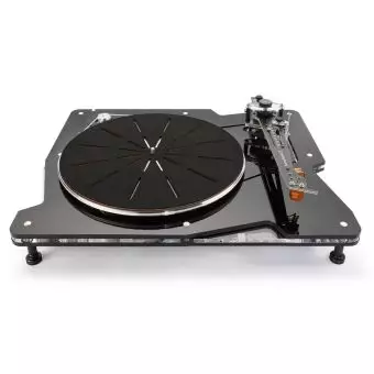 Vertere DG-1S Dynamic Groove inkl.  tonearm, sort - 