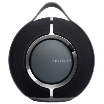 Devialet Mania wifihøjttaler, Deep Black med ladestation - 