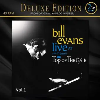 2xHD Bill Evans at The Top of the Gate - Vol. 1 - deluxe vinyl 2xLP 45 omdr. - 