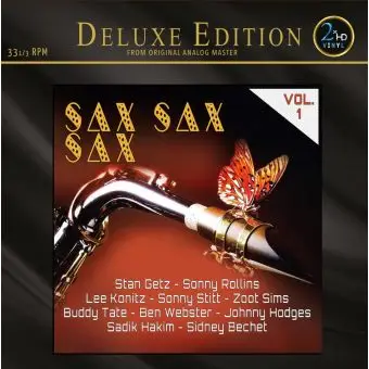 2xHD SAX SAX SAX - Jazz Legends - deluxe vinyl 2xLP 45 omdr. - 